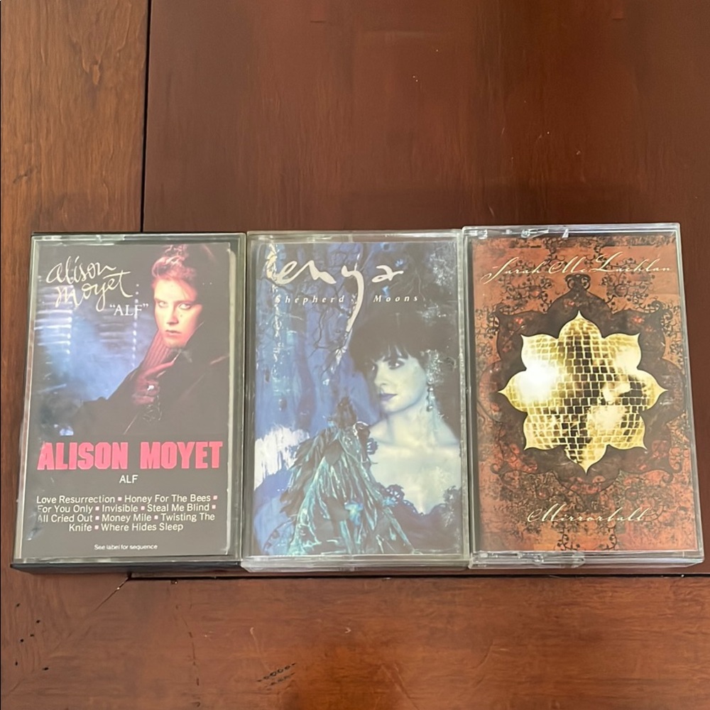 3 of the greats. Enya, Moyet, and  Sarah